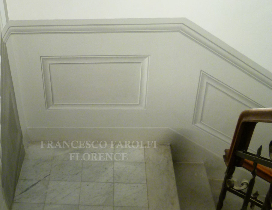 Decorazione murale a trompe l’œil